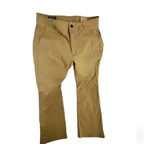 Mens Orvis Size 32×30 Khaki  Flex Pants - Picture 7 of 9